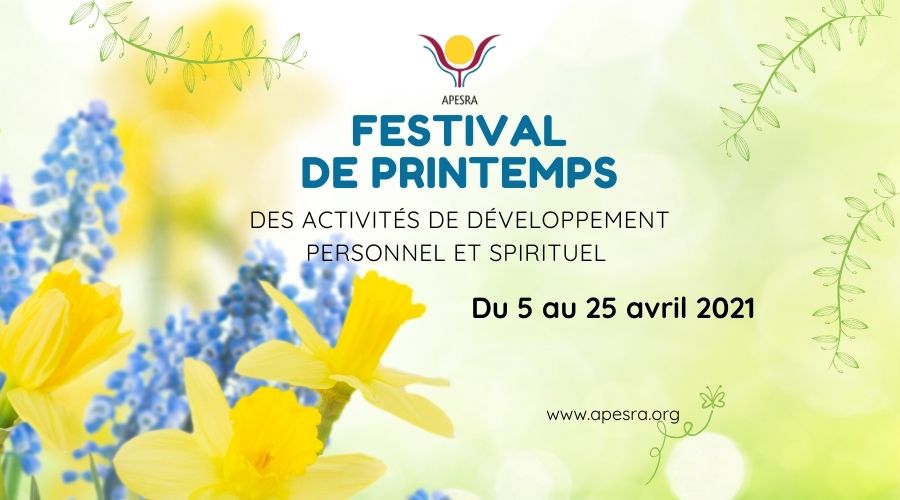 Festival APESRA de printemps avril 2021